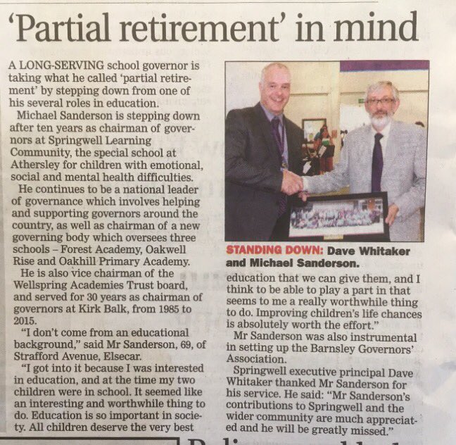 davewhitaker246's tweet photo. A massive thanks to @wttime for his commitment to Springwell. #barnsleyisbrill https://t.co/luOuckEofj