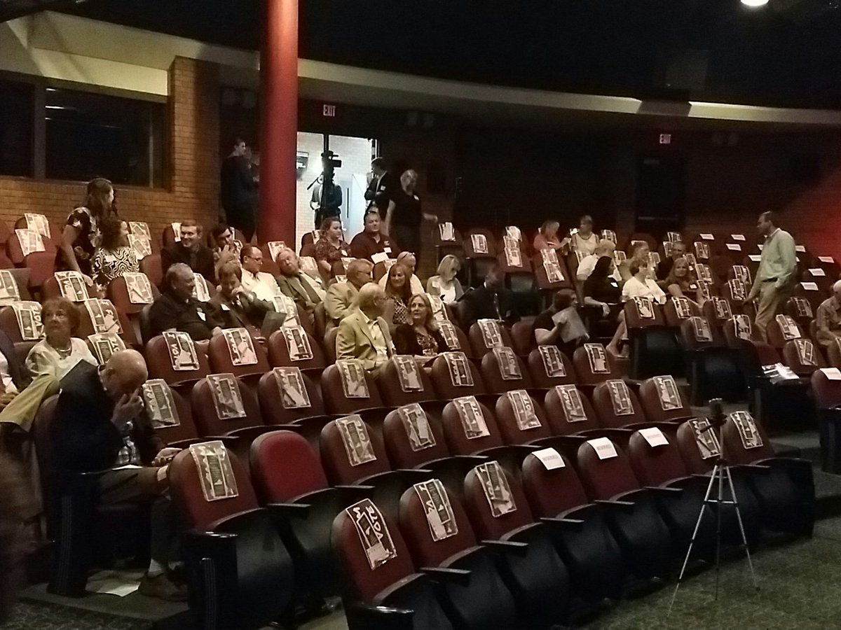 Ag &amp; Forestry Representatives begin to fill the auditorium <a href="/VaFarmBureau/">Virginia Farm Bureau</a> <a href="/VaForestryAssoc/">Virginia Forestry Association</a>  <a href="/VaAgriBiz/">Agribusiness Council</a>