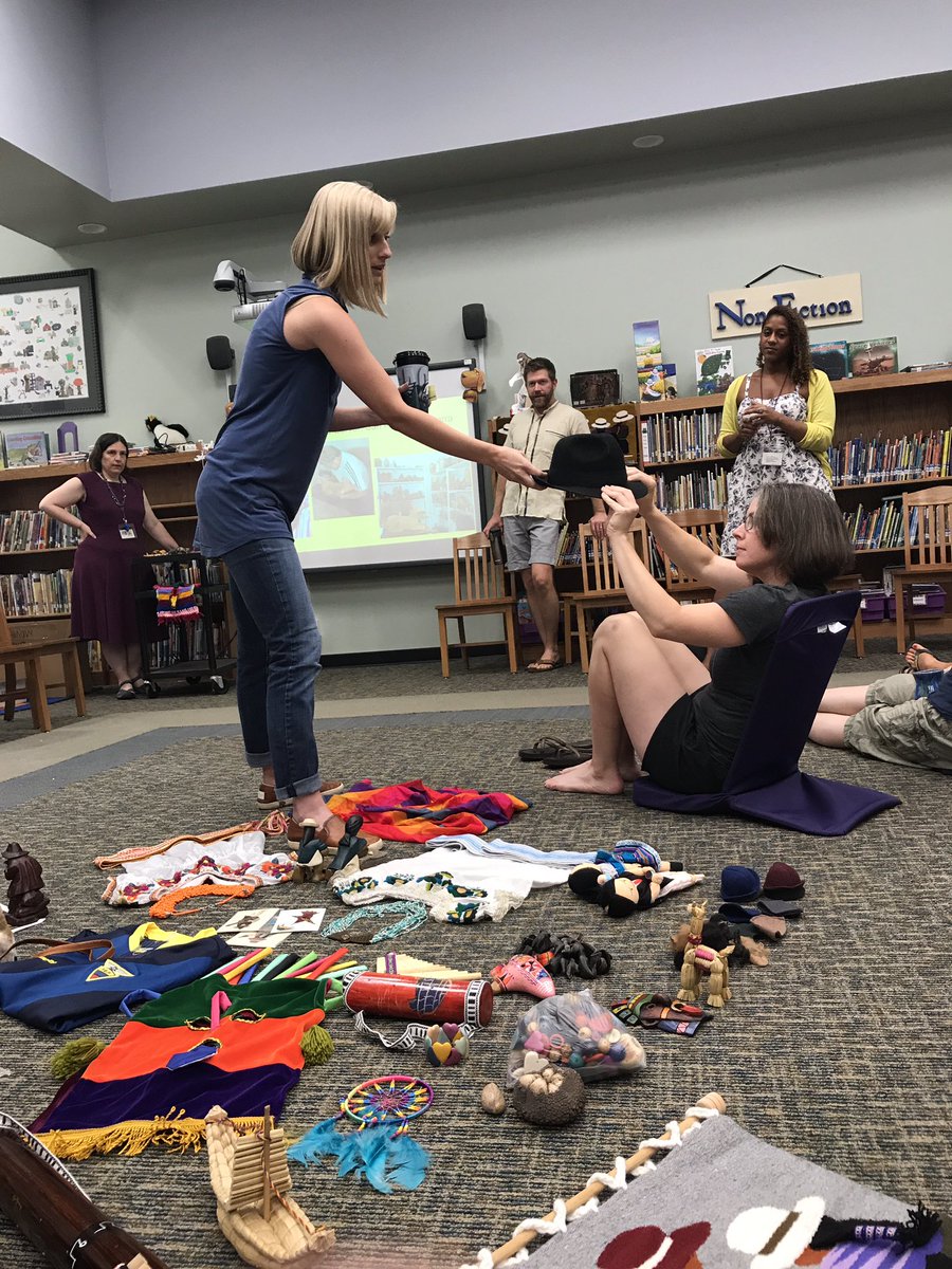 ruthscott81's tweet photo. Third grade sharing about their learning expedition in Ecuador!! #lifelonglearning #growthmindset #fundforteachers #ourstaff https://t.co/1akbjoyR6a