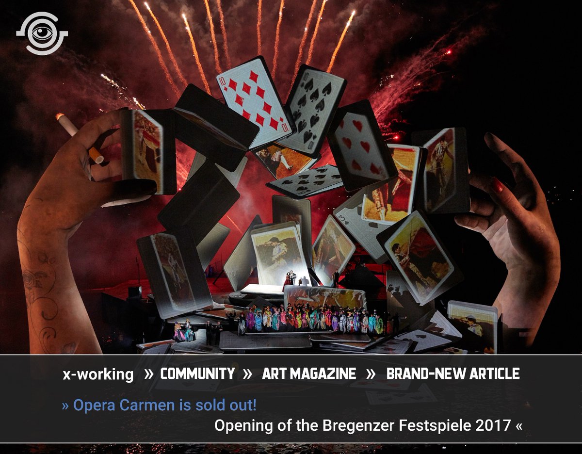 XW_performarts's tweet photo. HIGHLIGHT!
👉 Bregenzer Festspiele 2017
► https://t.co/DyrGLpeI0h
@bregenzfestival
@ElenaTsallagova
#carmen #stage #opera #theatre #xworking https://t.co/UkKmHpwXQB