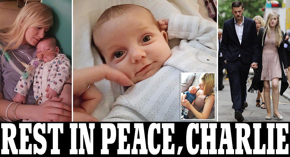 DailyMailUK's tweet photo. Charlie Gard's parents announce that their son has died after bravely battling genetic illness for so long https://t.co/T2LfWUeJgU https://t.co/PNmQVFq9sg