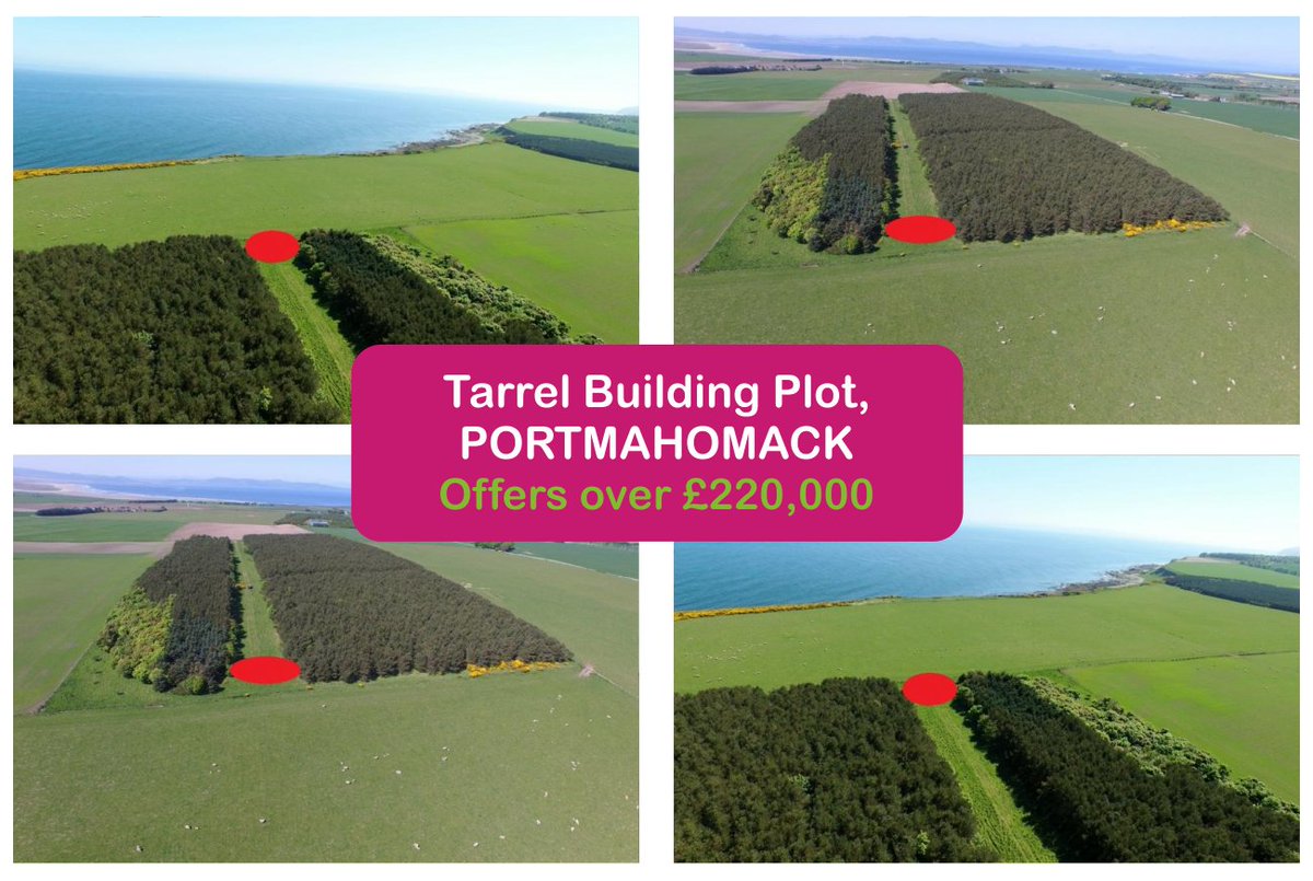 BUILDING PLOT WITH WOODLAND
22 Acres - Portmahomack
Offers over £220,000
#buildingplot #landforsale #sutherland

highlandpremierproperties.co.uk/properties/106…