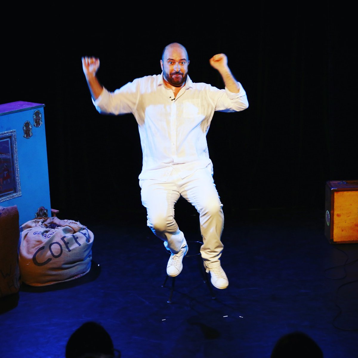 Imitation <a href="/FranckRibery/">Franck Ribéry</a> <a href="/XavierFagnon/">Xavier Fagnon</a> #aupetitpalaisdesglaces