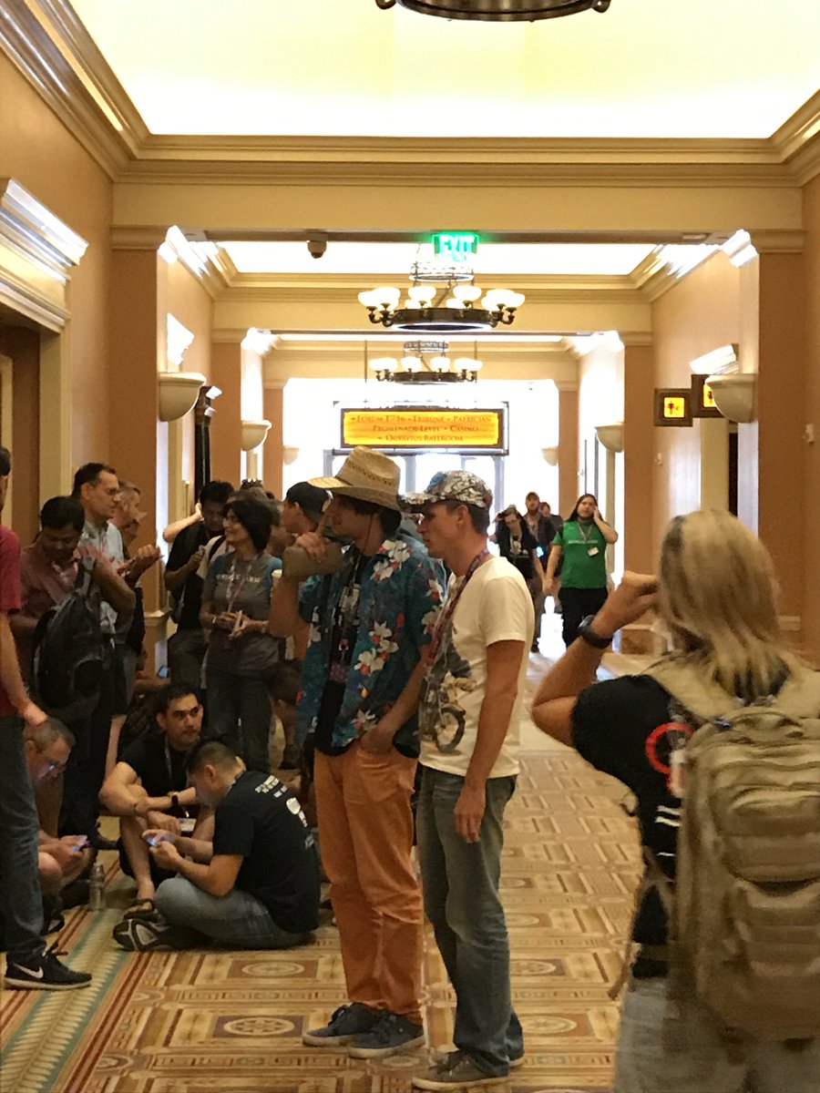 darinandersen's tweet image. Crunch time @Defcon @IoTVillage setting up #NXTRobotics Scorpion 🦂 next to main stage