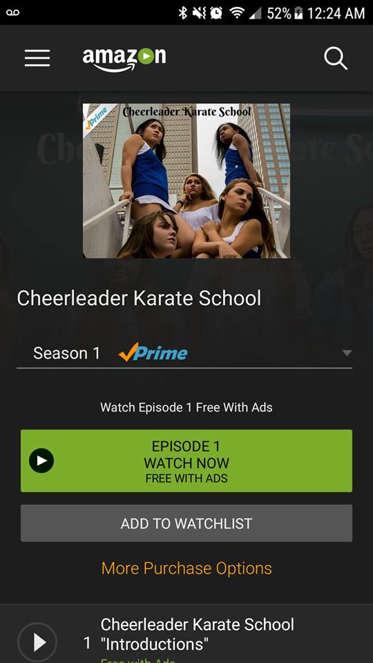 SkunkLifeMedia's tweet photo. #CheerleaderKarateSchool on #amazonvideo check out this #Denton made series as we work on what's coming next. #SupportIndieFilm https://t.co/DTW009Q4Ch