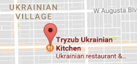 tryzubkitchen's tweet photo. Located in Ukrainian Village, on the corner of Chicago and Leavitt. https://t.co/2bCoyrq5q2 https://t.co/1gXPJJkr1g