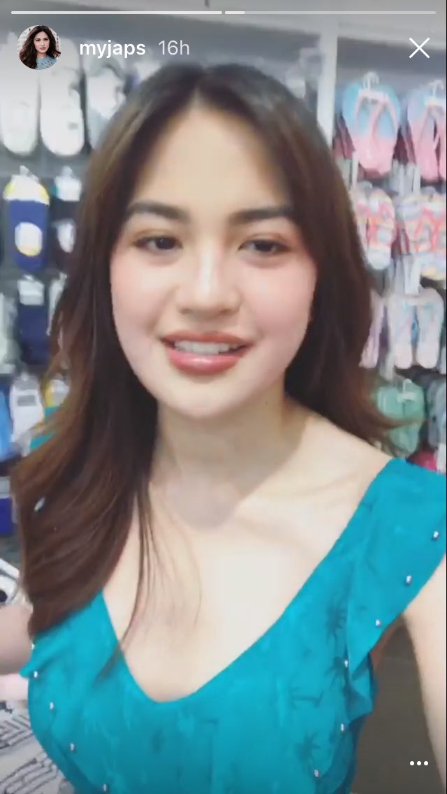 PinaysInShowbiz's tweet photo. Gandaness ni Ate Junie @MyJaps #JulieAnneSanJose 💙 https://t.co/2hmMg7IenV