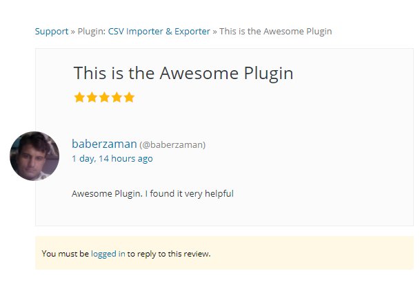 smackcoders's tweet image. Thank you @baberzaman! For your positive review after using our #UltimateCsvImporter for #WordPress smackcoders.com/wp-ultimate-cs…