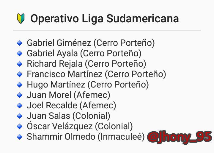 Jhony_95's tweet photo. La selección paraguaya de #FutsalFIFA comenzó los trabajos con miras a la #LigaSudamericana
Los jugadores citados son: https://t.co/GKkGzLgBlS