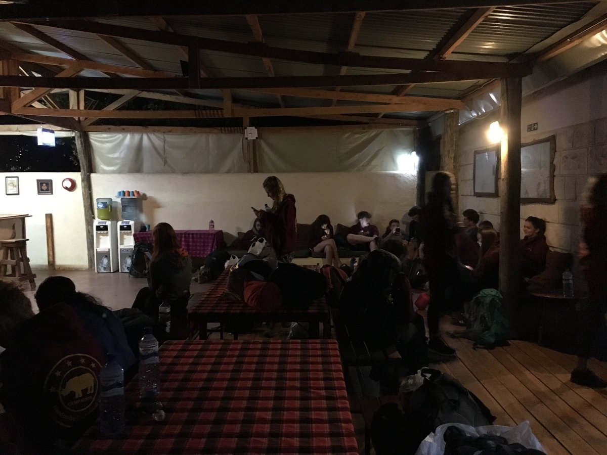 HKenya17's tweet photo. Safely arrived at base camp. This place is incredible! Everyone is very excited about free wifi and hot showers! @campkenya @campkenya https://t.co/ssdsslXVJe