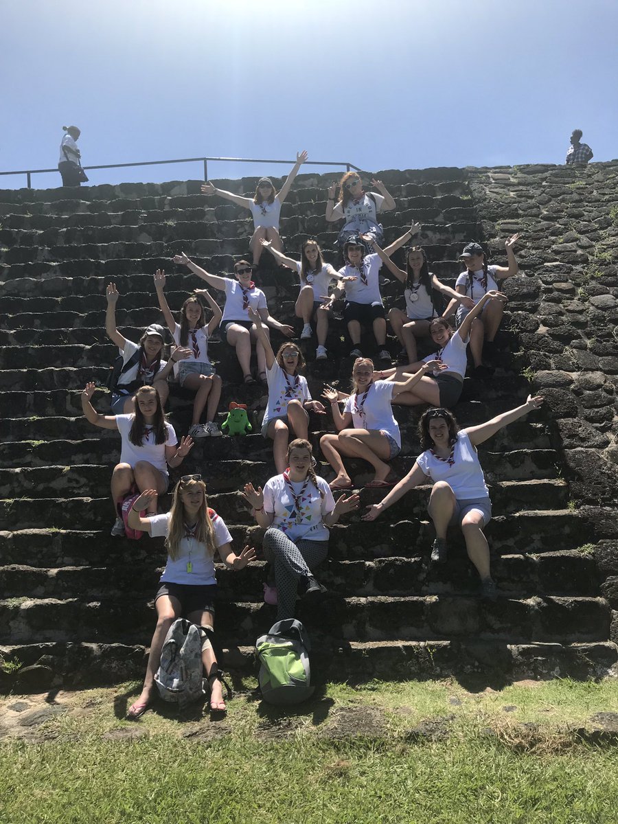At Teopanzolco this morning #pyramidruins #colincametoo