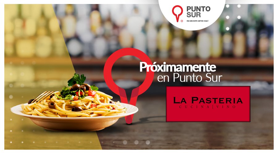 PuntoSurGdl's tweet photo. ¡Tus restaurantes favoritos estarán muy cerca de ti! #LaPasteria #PuntoSur https://t.co/BSFyJS1FhL