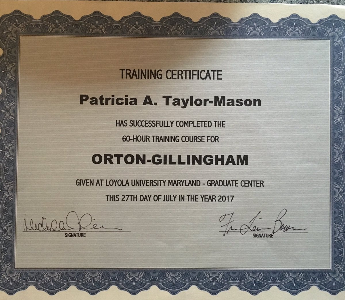 ptaylormason's tweet photo. Training completed -ready to teach and tutor! https://t.co/iw6eYJ6ryc