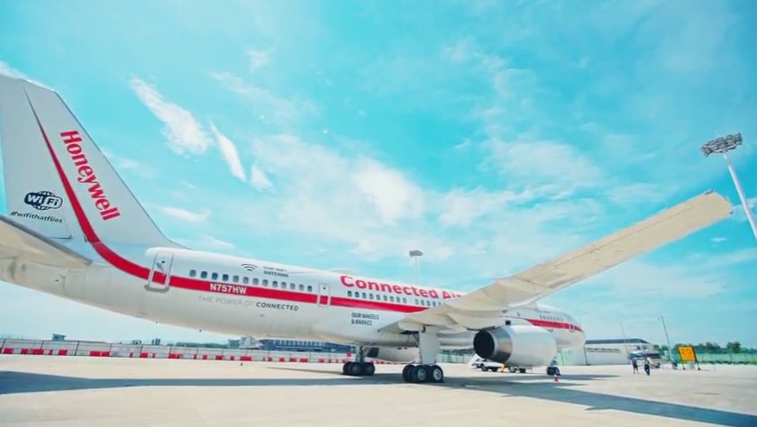 Honeywell_Aero's tweet photo. After our B757 traveled the 🌎 for 2 months, 📖 the big wins we saw on our Connected Aircraft 🌎Tour! https://t.co/MHlb08Gdoc ✈ #WiFiThatFlies https://t.co/tTu3ptYQIO