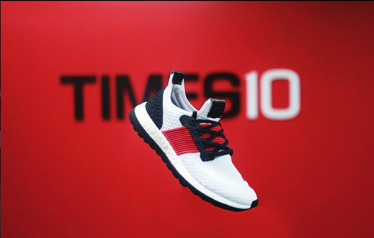 Times10group's tweet photo. Times 10 Adidas Pure Boost for last years Christmas presents to the squad!
#FlashbackFriday https://t.co/MUmx3kPBJz