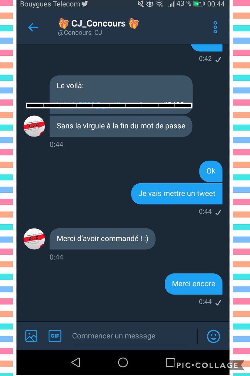 Mximeee_'s tweet photo. #CJC_Fiable @Concours_CJ merci https://t.co/o3sZ637l1U