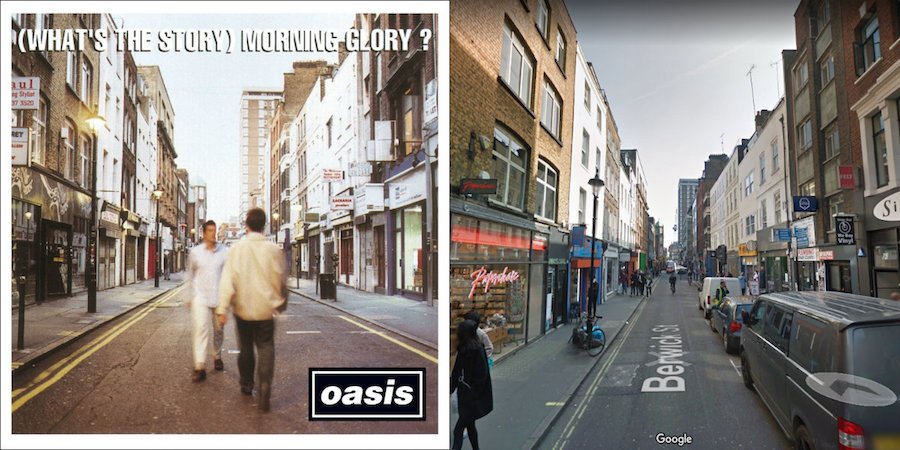 sopitas's tweet image. Así han cambiado los lugares donde nacieron 10 de tus portadas favoritas sopit.as/2tQOI9b