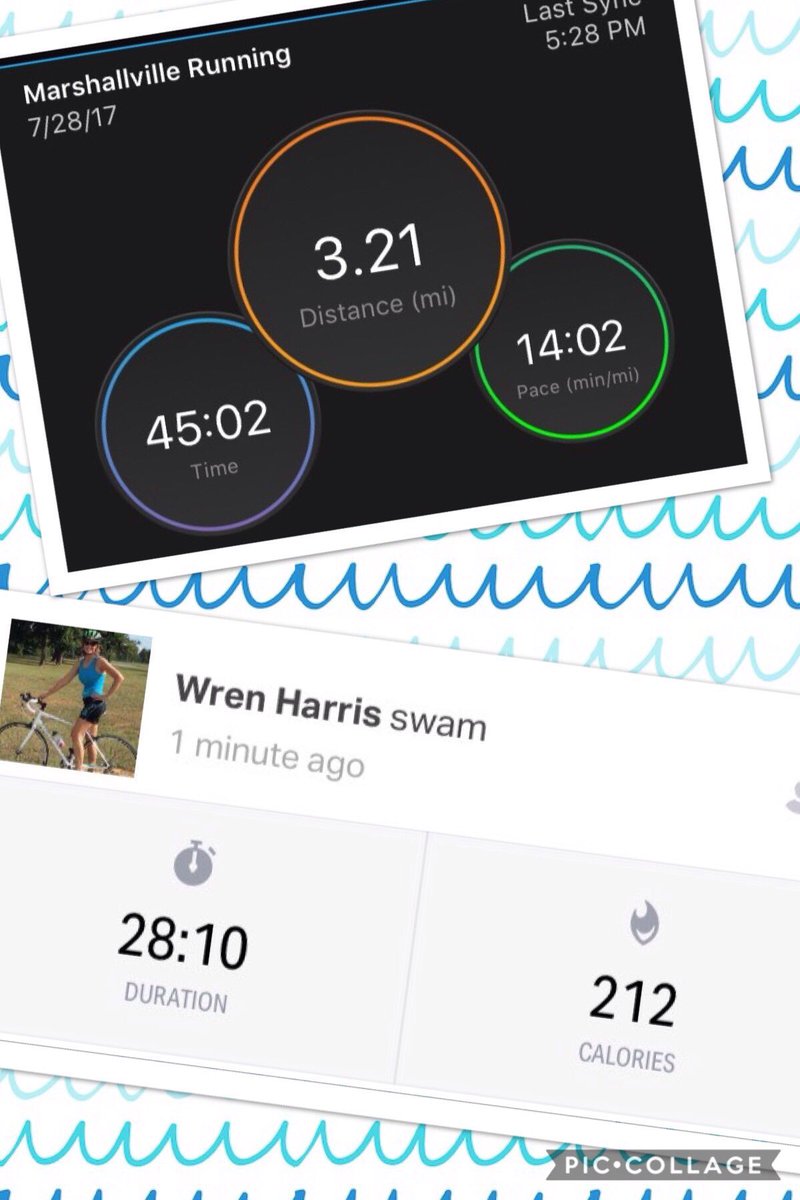 nannieruns's tweet photo. Swim and run done!! https://t.co/pFvnyVpCK0