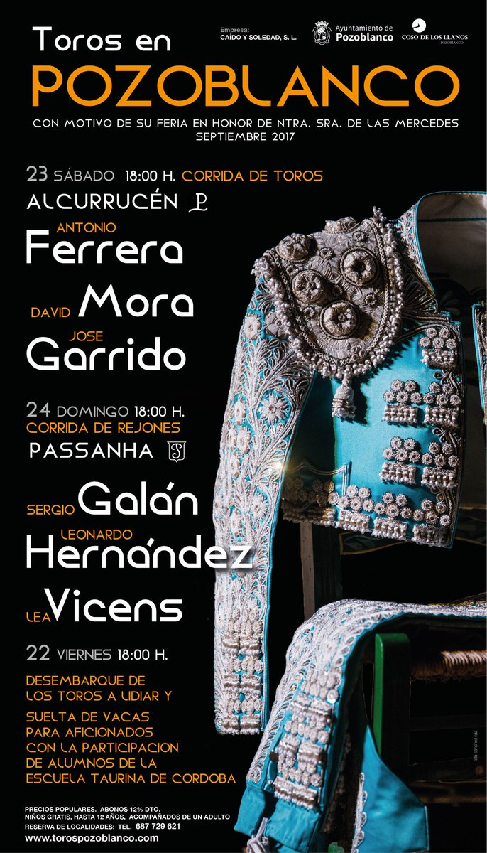 InfoPozoblanco's tweet photo. Toros en Pozoblanco con motivo de la Feria de Ntra Sra de Las Mercedes https://t.co/amSShBdOAP