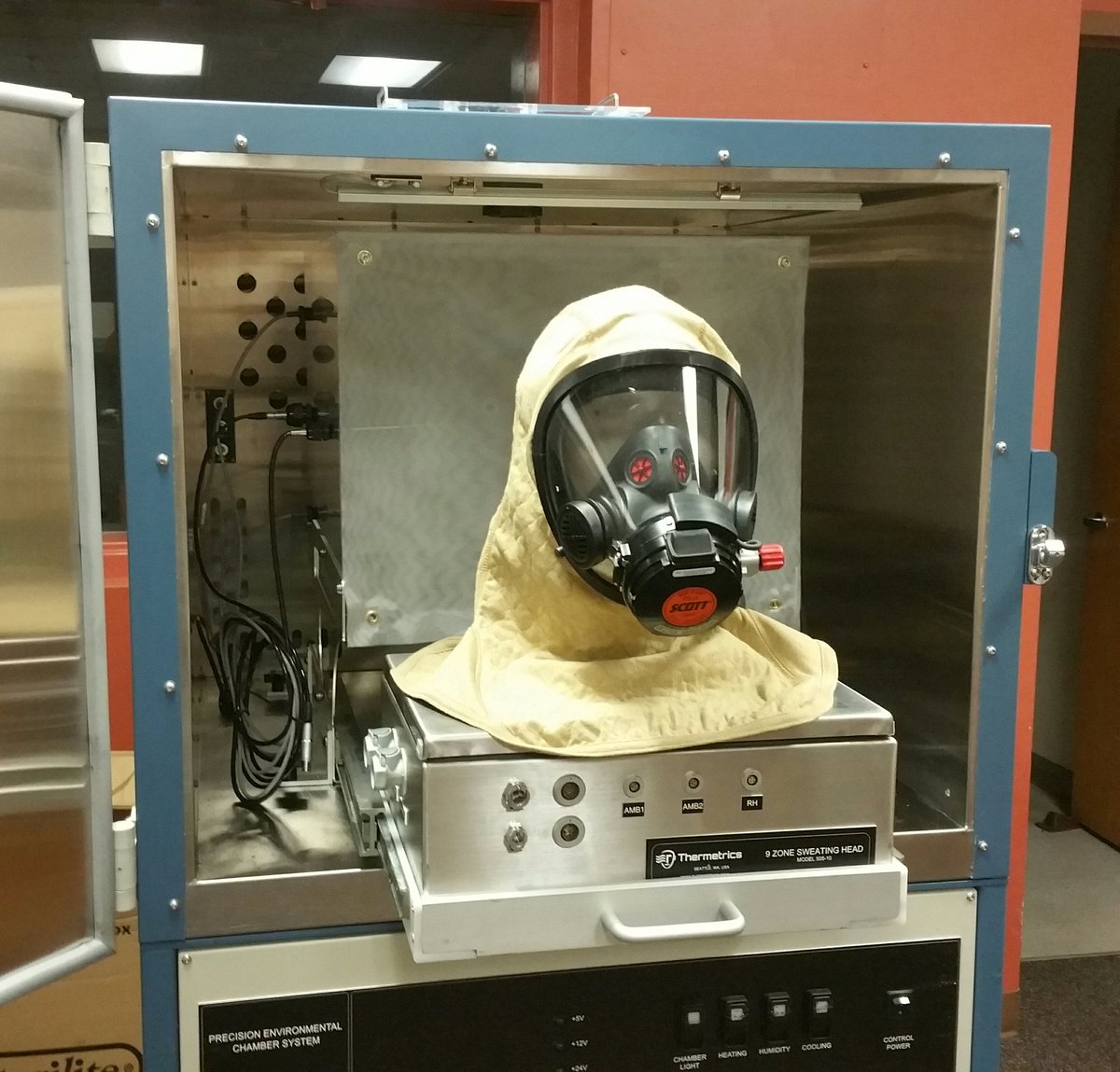 BryanOrmond's tweet photo. Introducing the newest member of the #TPACC manikin family helping us protect our first responders @NCStateTextiles @NCState https://t.co/MB74qqM459