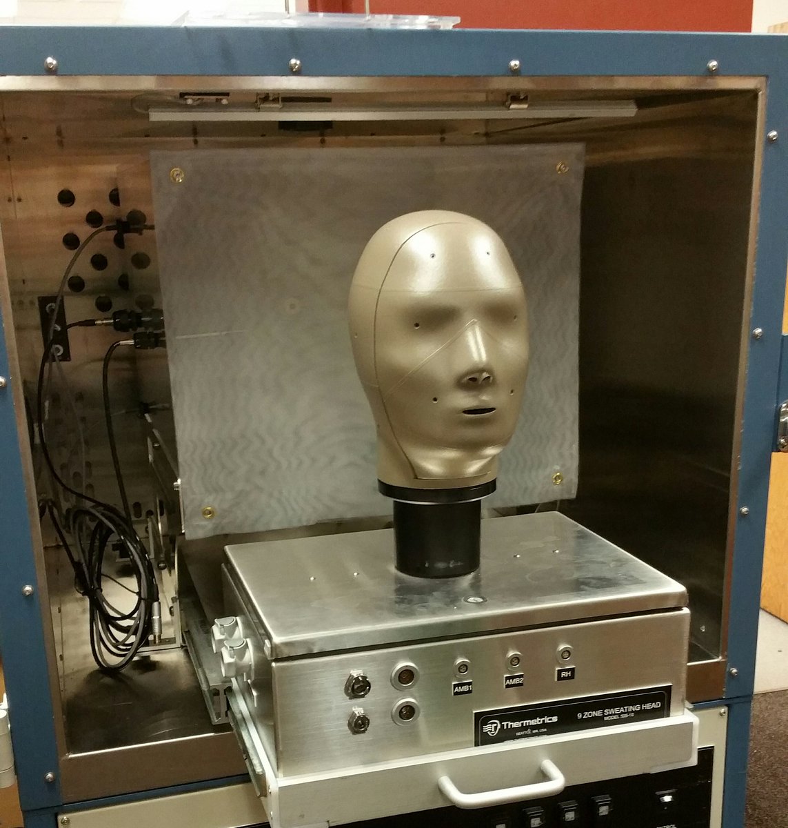 BryanOrmond's tweet photo. Introducing the newest member of the #TPACC manikin family helping us protect our first responders @NCStateTextiles @NCState https://t.co/MB74qqM459