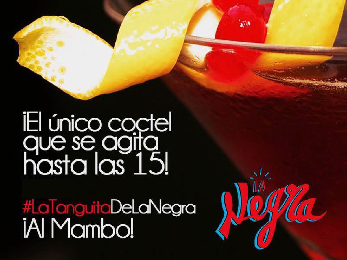 LaNegra_Bar's tweet photo. Para un finds lleno del sabor y buena música, #La Negra tiene listo su #coctel más Caliente
#LaTanguita
#LanegraesNatural #AlegríadeLaNegra https://t.co/KyZEiKbRtz