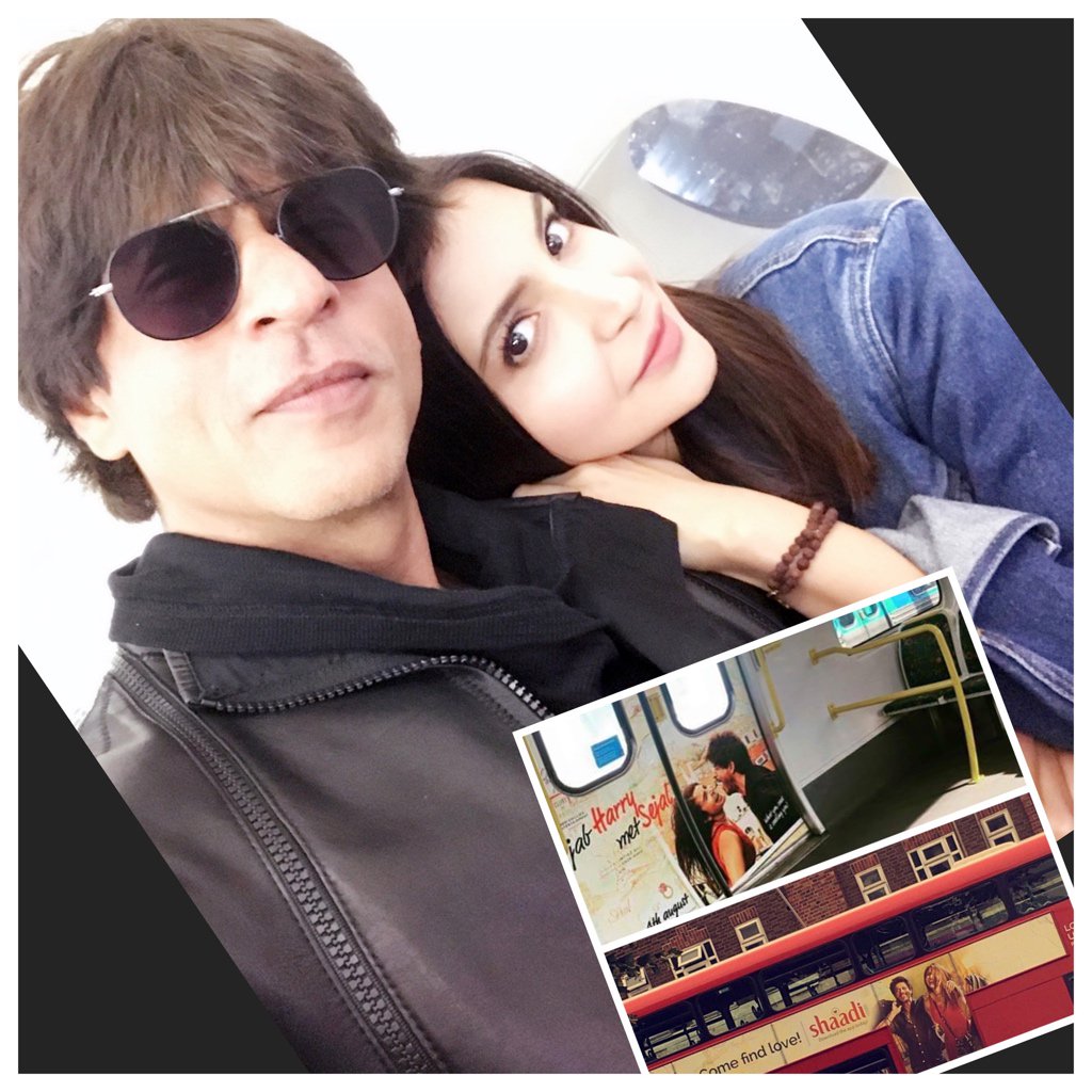 iamsrk's tweet image. Australia aur London Harry Sejal ha reached…now onwards to Dubai…even at 5 am Sejal looks resplendent.. doesn’t she!
