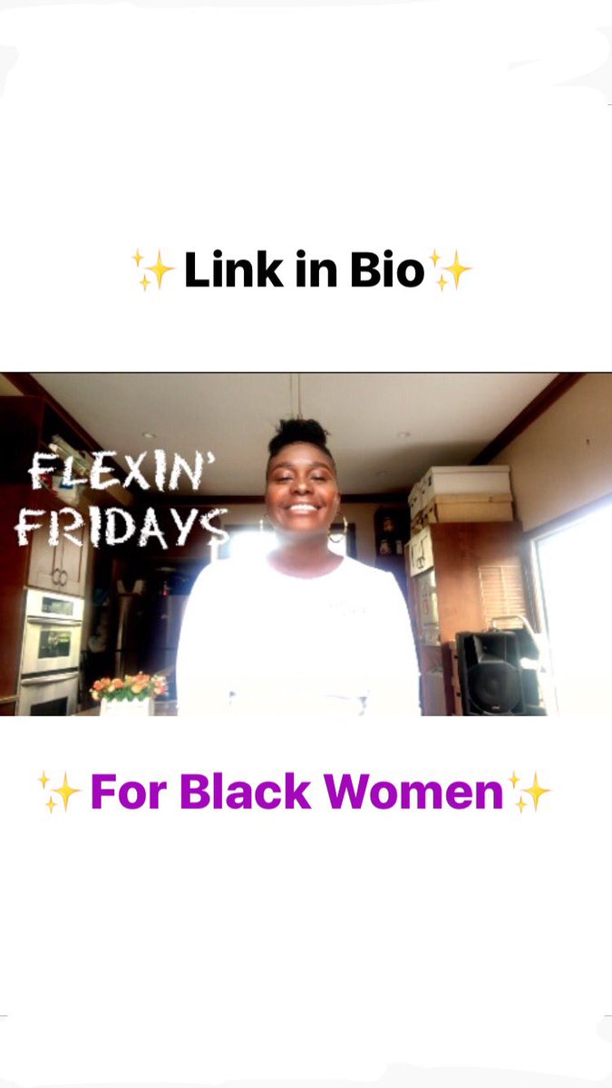 JustLatasha404's tweet photo. HOWEVER, I want Black women to feel good things today.... so I made a video just for them #flexinfridays https://t.co/T3tC6HBLo6 https://t.co/Y9kwXZacqD