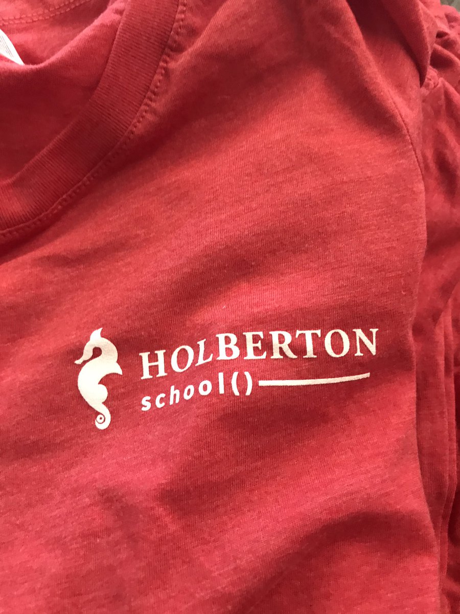 holbertonschool's tweet photo. Holberton has got some new swag. #techshirt #swag #segfault #coredumped https://t.co/x7qxnHHIHJ