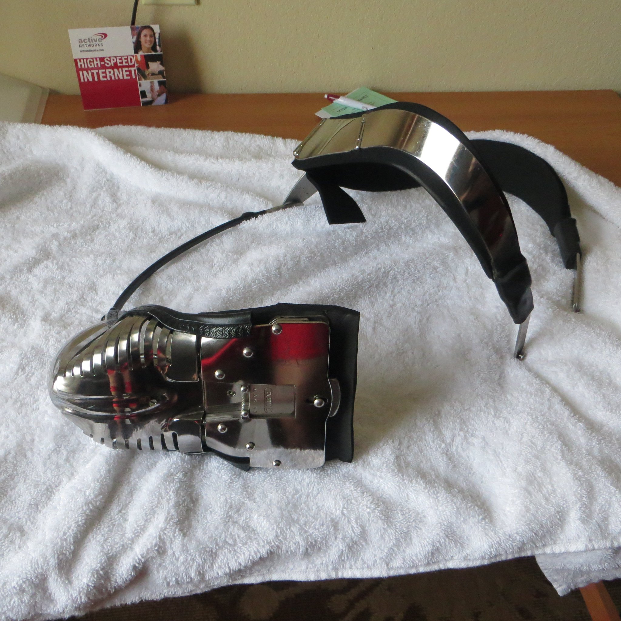 “Ordered the spikes for this @Carrara chastity belt. 