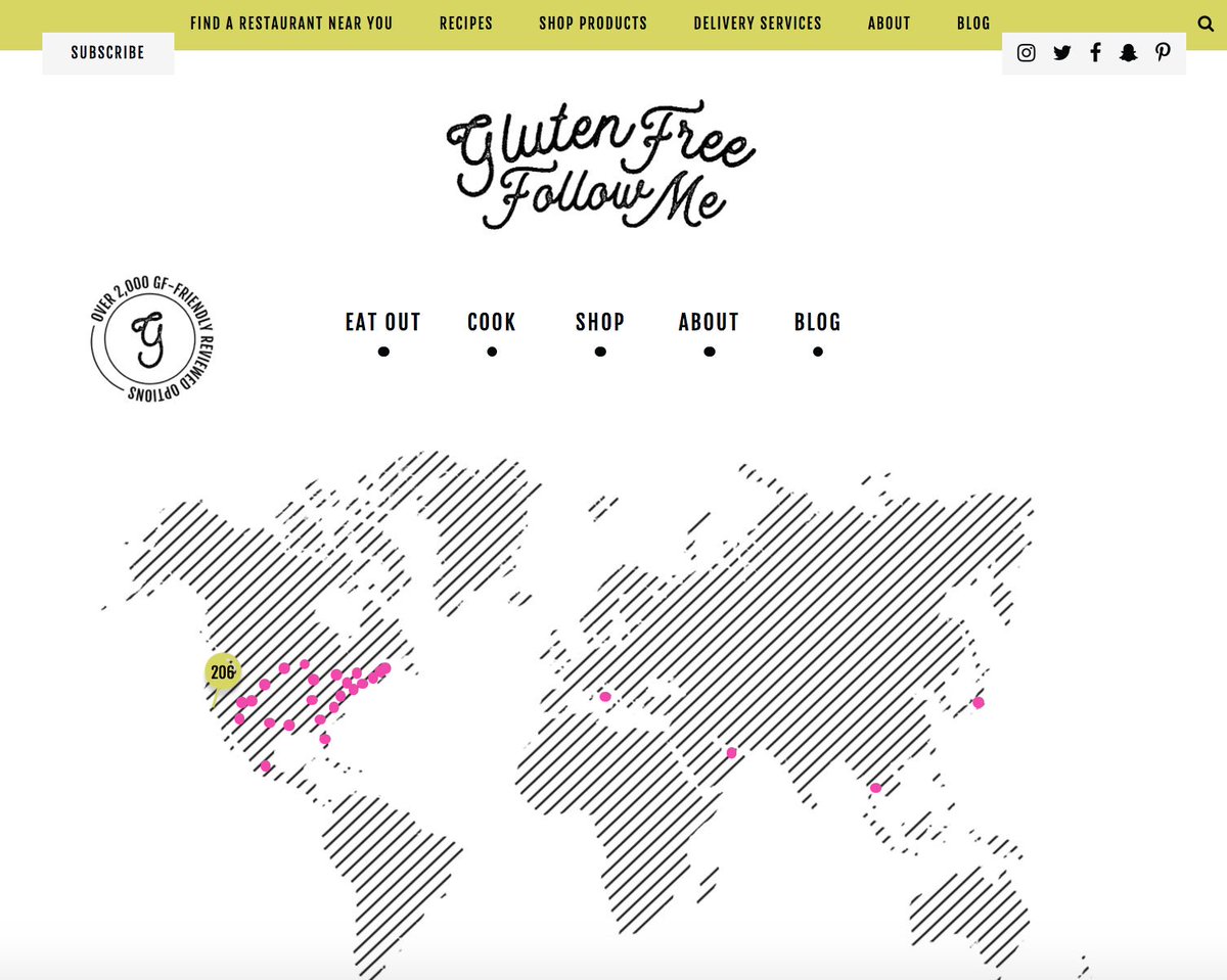 GlutenFreeFM's tweet photo. BIG NEWS‼️The NEW https://t.co/YjISxvX9Y4 is now LIVE! Customize your own search for 2,000+ restaurants, products, and recipes☺️ #glutenfree https://t.co/JjL8XokXlD