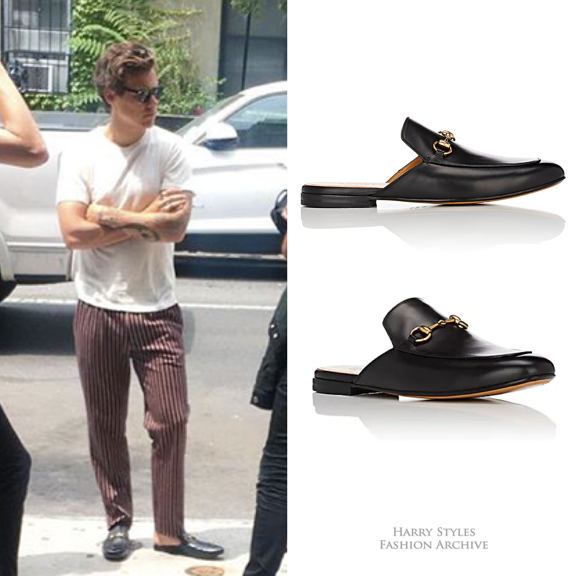 harry styles gucci trainers