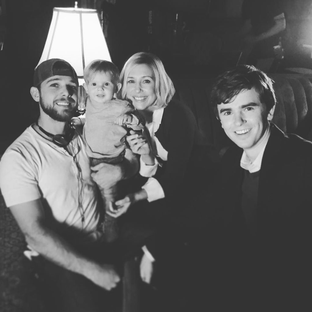 maxthieriot's tweet photo. #fbf to my first day as a director on the set of #batesmotel . Miss you guys @verafarmiga #freddiehighmore !!! #fa… https://t.co/OSOm8XhgKW https://t.co/cDOJkmJNHo