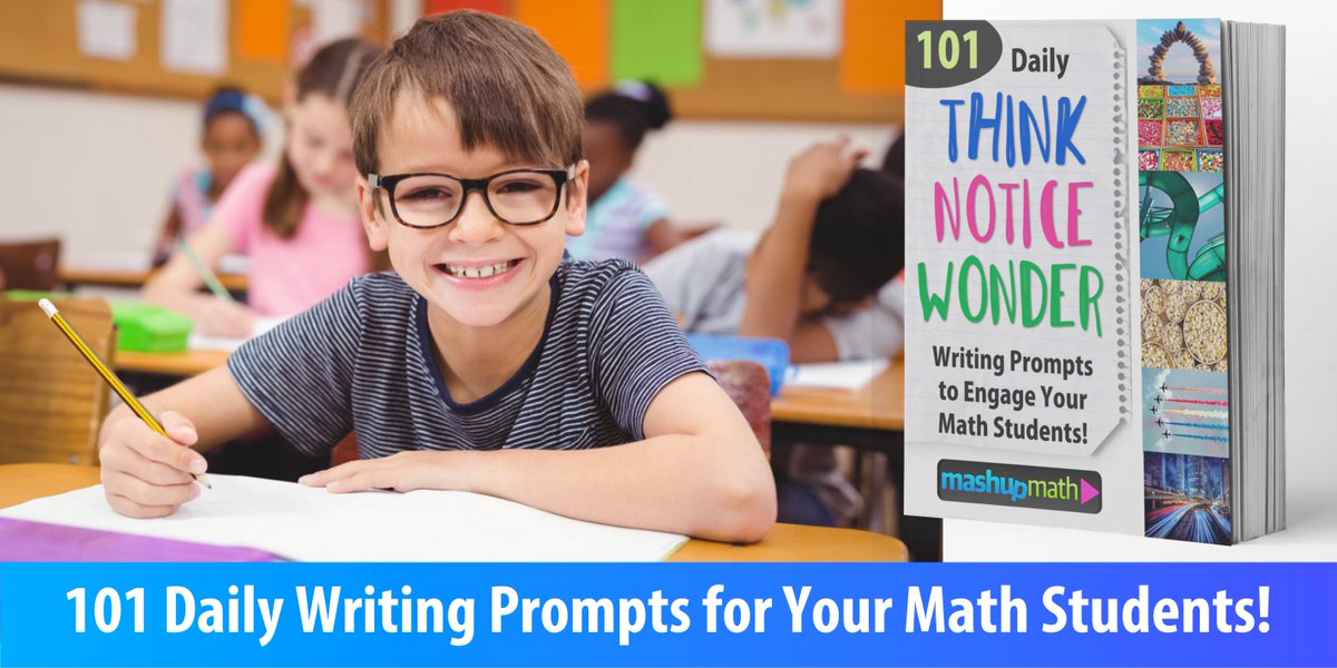 mashupmath's tweet photo. Need a fun way to get your kids WRITING about math? Get your PDF and let the fun begin! https://t.co/8BfPdW76Uc #elemmathchat #msmathchat https://t.co/C45pSsytpU