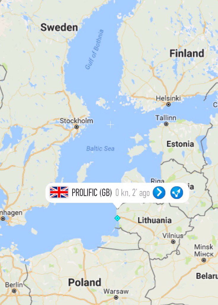 OYTSouth's tweet photo. Arrived at the Tall Ships festival in Klaipeda today! https://t.co/nNJRsuk0Lk