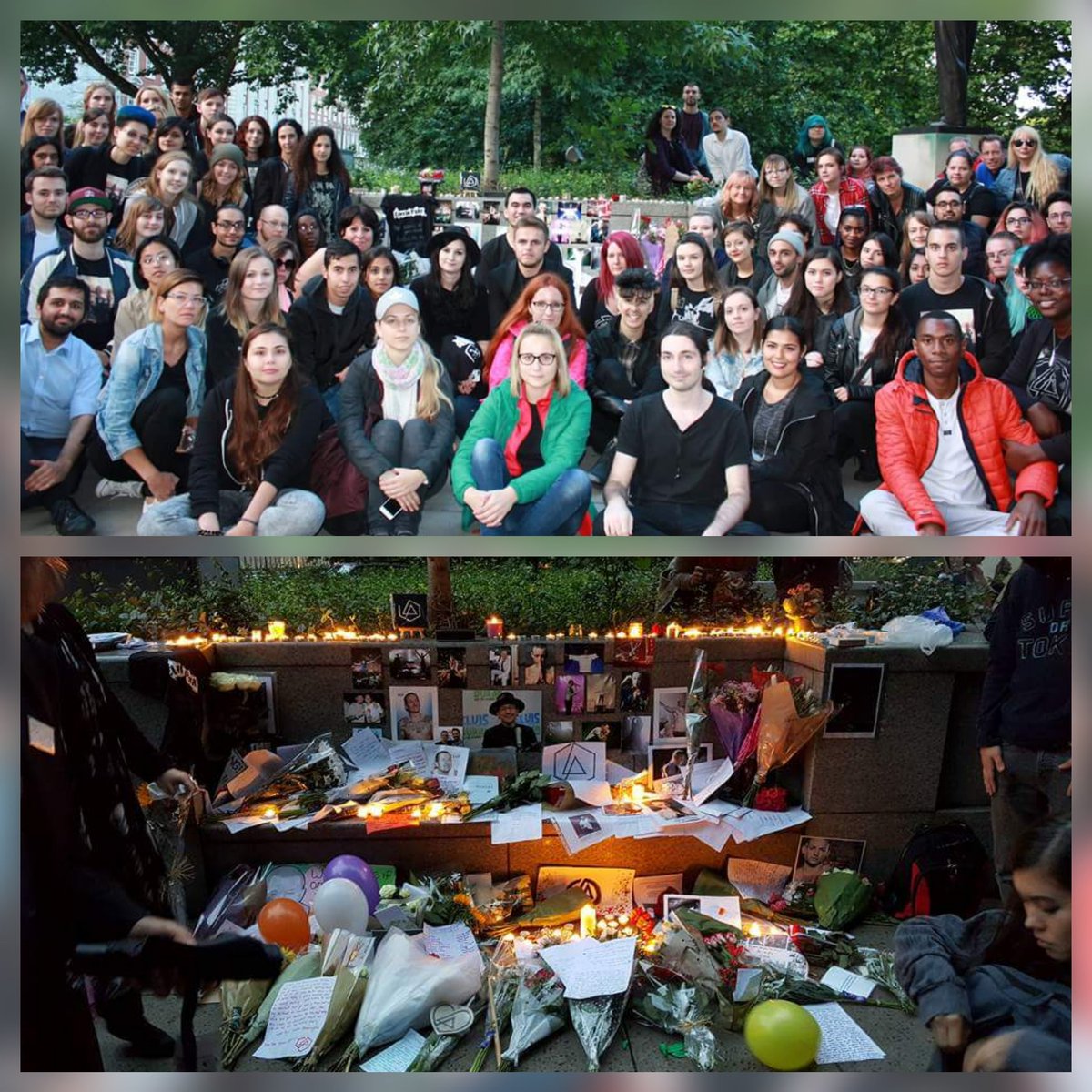 KAvisRiordan's tweet photo. London Chester tribute #LPmemorial @LPAssociation @drdavekiddoc @LPLive @linkinpark @LPFanCorner https://t.co/THIFMNXT2v