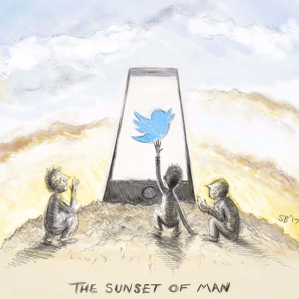 SamBuntrock's tweet photo. the sunset of man
#twitter #cartoon #kubrick
https://t.co/N1238d8uin https://t.co/1qXvRlCmA2