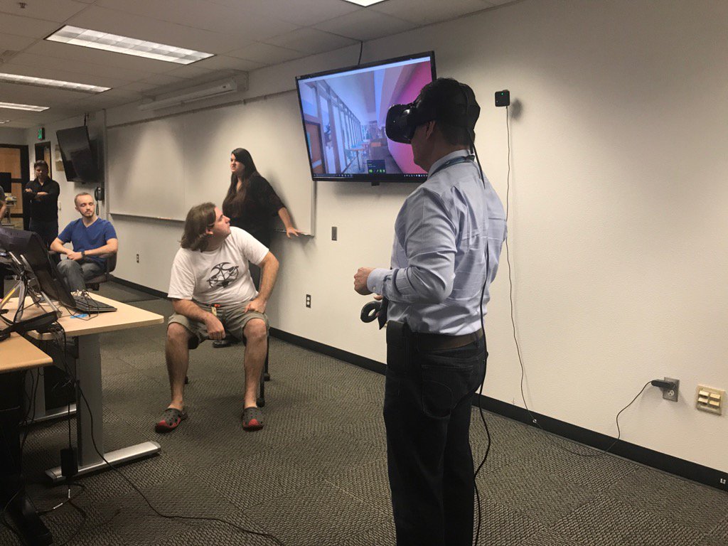 Pima Community College (@pimatweets) on Twitter photo Chancellor Lambert tries out a virtual reality West Campus tour created by the Game Development Club. <a href="/LeeLambert3/">Lee Lambert</a> Chancellor Lambert tries out a virtual reality West Campus tour created by the Game Development Club. <a href="/LeeLambert3/">Lee Lambert</a>