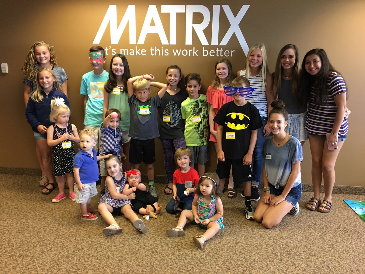 MATRIX_Dallas's tweet photo. Our favorite day of the year - Bring Your Kids to Work Day! #workformatrix https://t.co/4WtimKwdLn