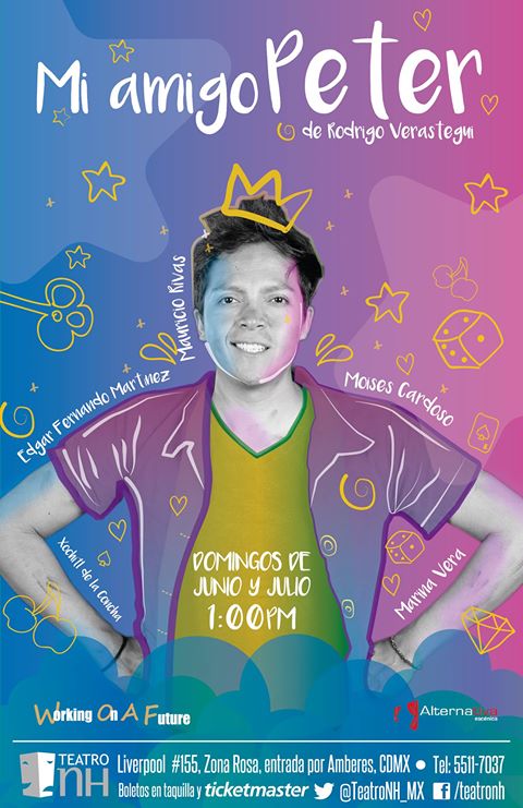 Popkinema's tweet photo. #Teatro #Cortesías | Te invitamos a disfrutar de #MiAmigoPeter domingo 30 julio 13 hrs #TeatroNH. Aquí la dinámica: https://t.co/1HVrUqo0He https://t.co/At0uXAQb8u