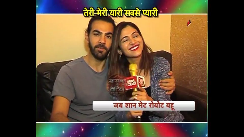 BahuHumariRkfc's tweet photo. Co-star goals😚❤ @PanditRidhima @karanvgrover22 #RiAn♥ https://t.co/k7m0yQ3emf