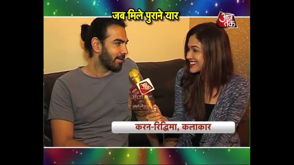 BahuHumariRkfc's tweet photo. Co-star goals😚❤ @PanditRidhima @karanvgrover22 #RiAn♥ https://t.co/k7m0yQ3emf