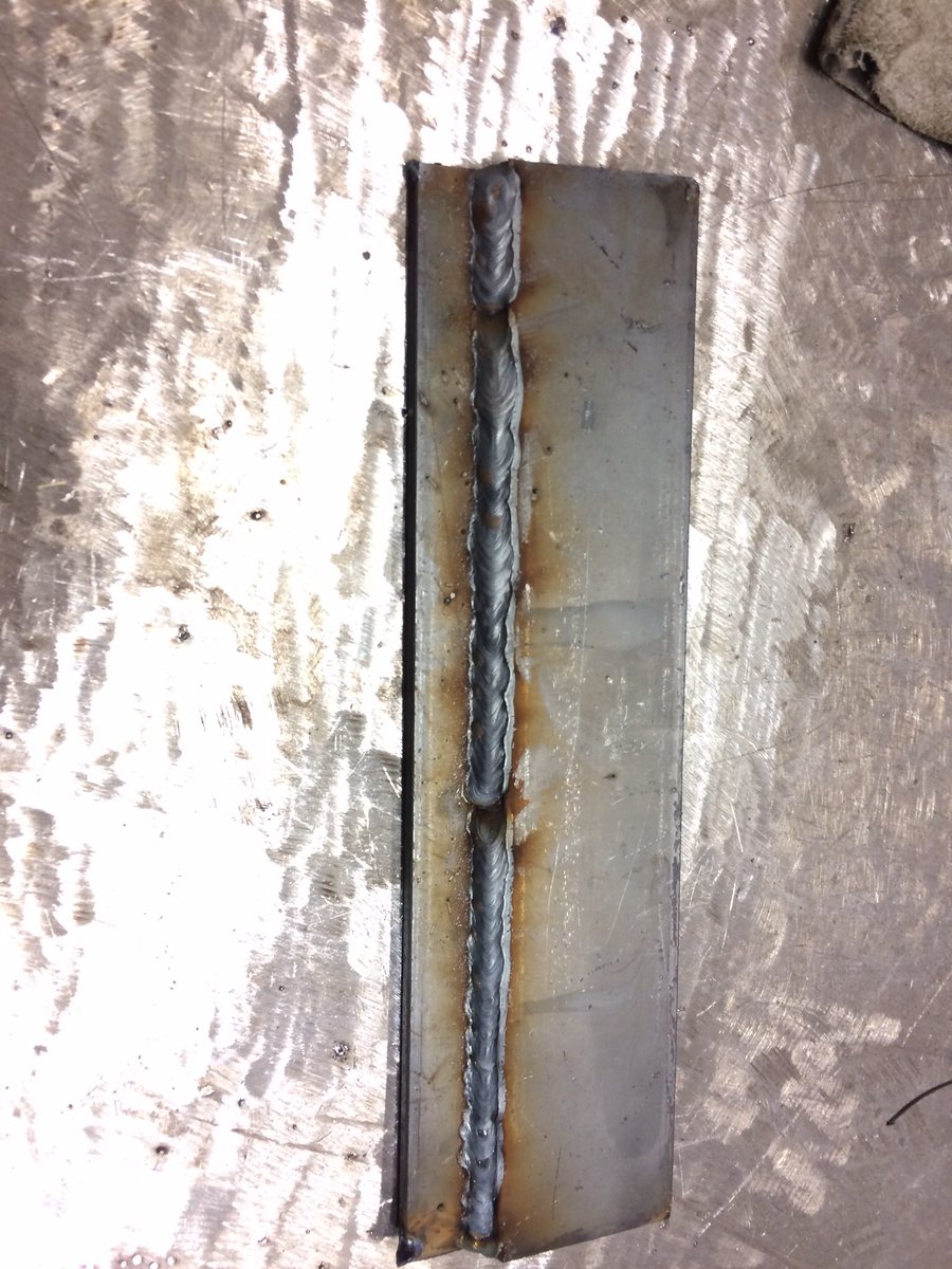 freddelorme97's tweet photo. Because #GMAW lot to learn but not bad for a student that just starts his 2nd year school welding class https://t.co/AVaTq70P45