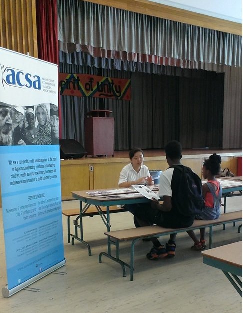 ACSADPHub's tweet photo. @ACSAtoronto youth supporting DP Network's Youth Recruitment Event yesterday in Scarborough #youth #youthwork @ACSAvolunteer https://t.co/4iekBy8FmG