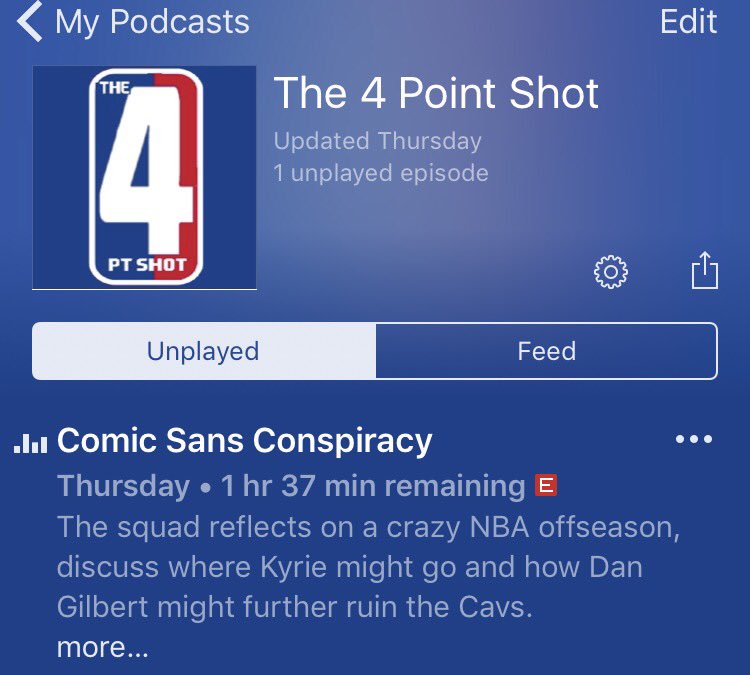 bwal58's tweet photo. @Jade_TBA after years of talk, we finally started an own NBA podcast yesterday. Thanks for the inspiration #BOMM #tba #4pointshot https://t.co/iwQ85xcWFx