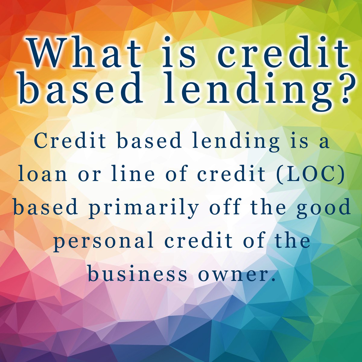 FdnBizFin's tweet photo. For more information visit https://t.co/VJwGDjBKuy #FinancingFriday #SmallBusiness #SmallBusinessLending #Business https://t.co/efnPsmjm9f