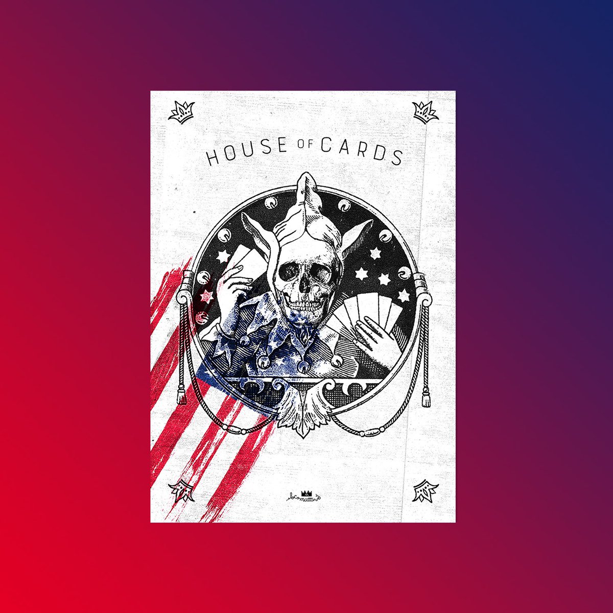 locomattive's tweet photo. Poster #HouseOfCards na loja https://t.co/t6aL0KCUol https://t.co/7QrcuNWpsq