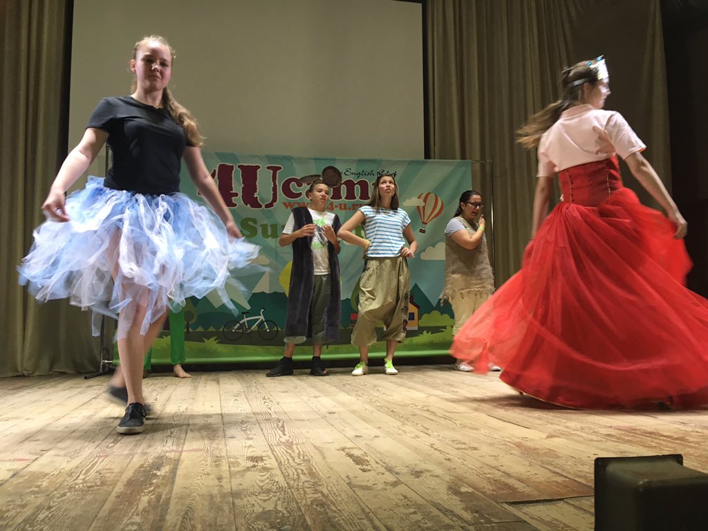 4UCamp's tweet photo. Today was the day of #Matroskin and #Cheburashka and we had an amazing cartoon show! ⭐️#4ucamp #summer2017_7 https://t.co/eWttbvyRxD