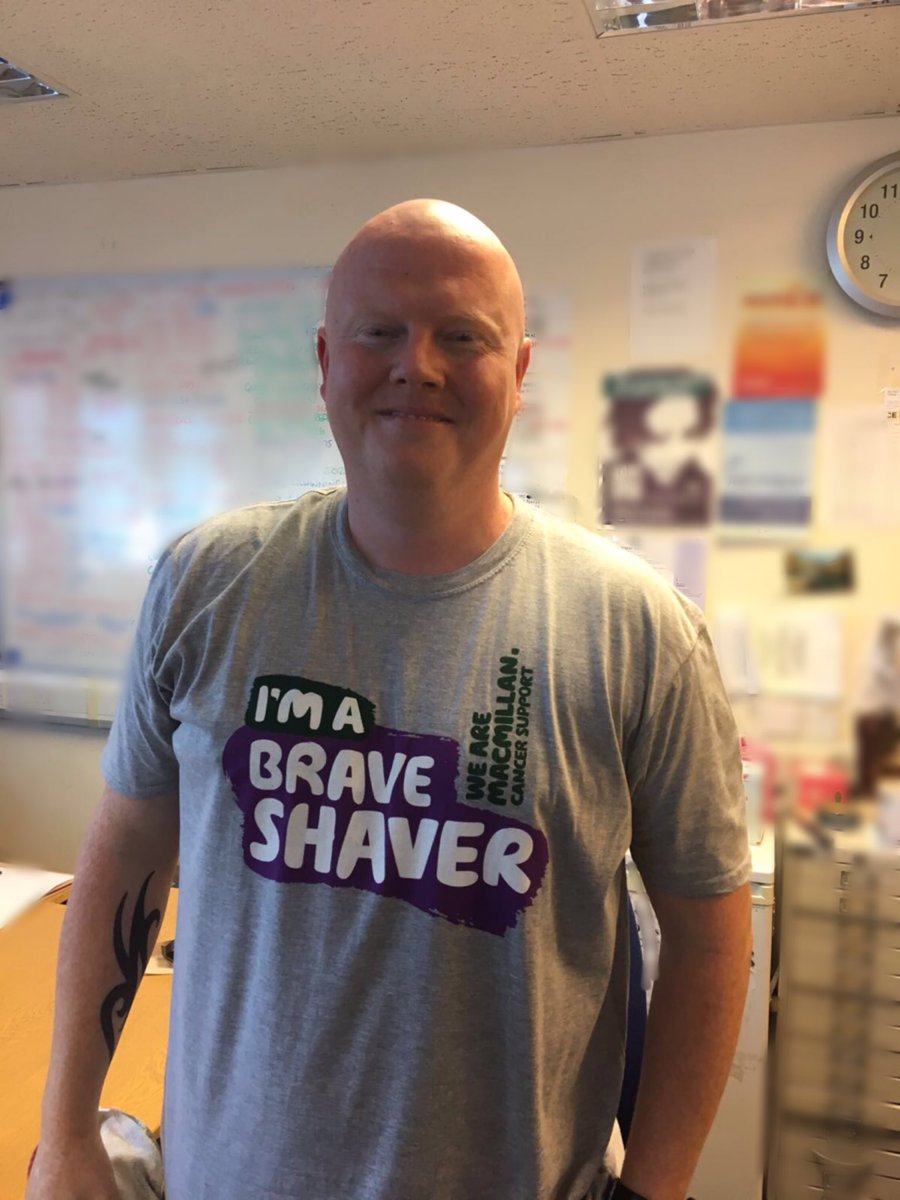 PSOS_Ayrshire's tweet photo. Ayrshire Detective Paul Tracey was a #BraveShaver today raising money for @macmillancancer support. #BraveTheShave

https://t.co/RaQkkmQwuA https://t.co/qSTovGF0Yg