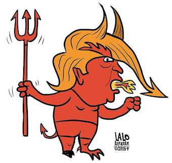 ShirlAAdams's tweet photo. @tedlieu @realDonaldTrump But #MadManTrump won't stop doing so, is back out today angry&amp;tired telling RI Police to be brutal to ppl caught in arrests😱 #StopTheDevil https://t.co/QaWnFuLR4z